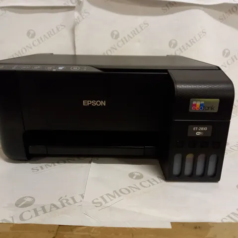 EPSON ECOTANK ET-2810 PRINT/SCAN/COPY WI-FI INK TANK PRINTER