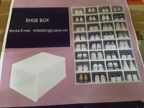 BOXED HOMIDEC SHOE BOX