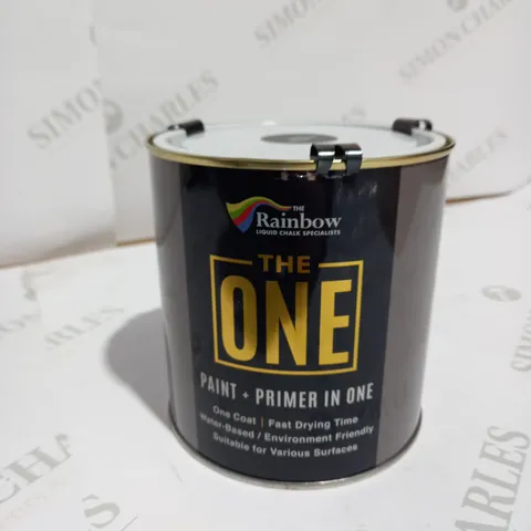 THE RAINBOW - THE ONE CHARCOAL MATT PAINT - 1L 