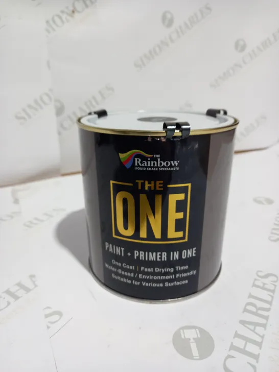 THE RAINBOW - THE ONE CHARCOAL MATT PAINT - 1L 