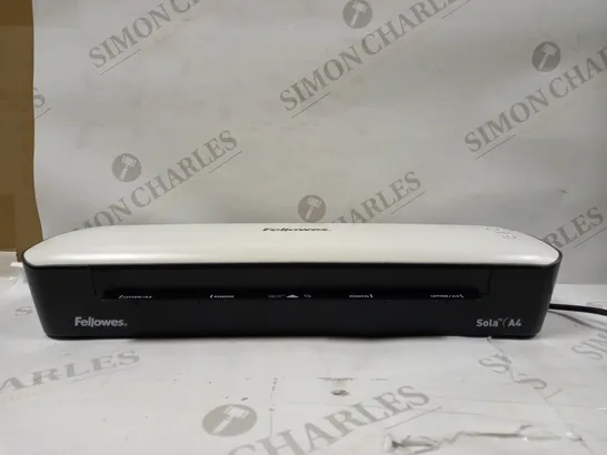 FELLOWES SOLA A4 LAMINATOR MACHINE