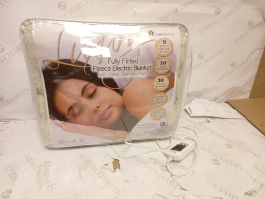 HOMEFRONT ELECTRIC BLANKET DUAL CONTROL KING SIZE