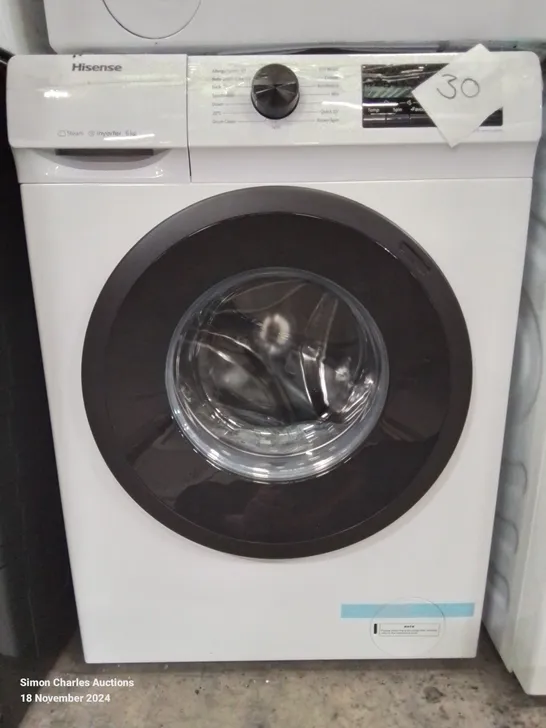 HISENSE FREESTANDING 6KG FRONT LOAD WASHING MACHINE - UNPROCESSED RAW RETURN