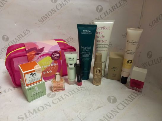 THE SUMMER BEAUTY BAG 11PC SKIN, BODY & HAIR CARE SET