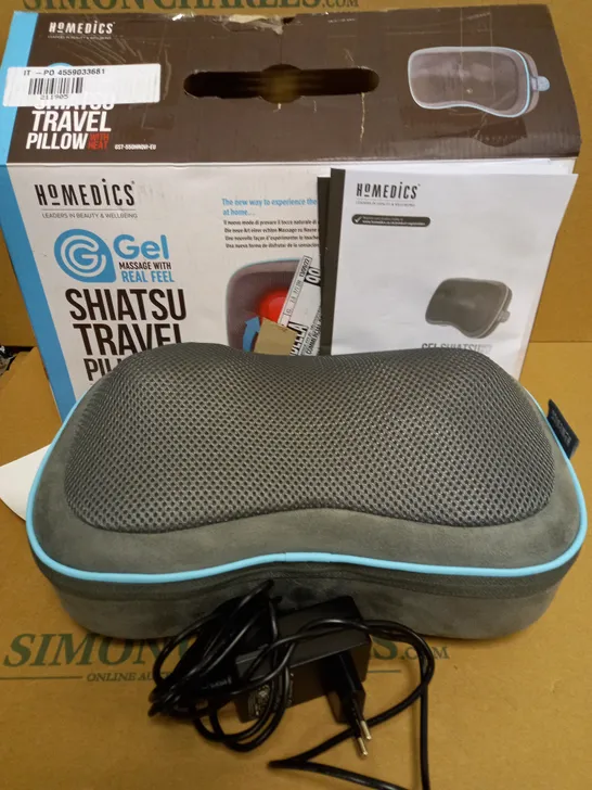 HOMEDICS SHIATSU TRAVEL PILLOW 