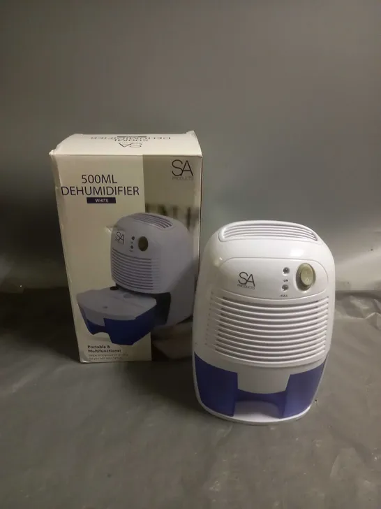 SA PRODUCTS 500ML MINI DEHUMIDIFIER WHITE