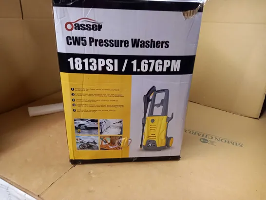 BOXED OASSER CW5 PRESSURE WASHER