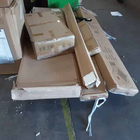 BOXED PALLET CONTAINING ASSORTED FURNITURE PARTS 