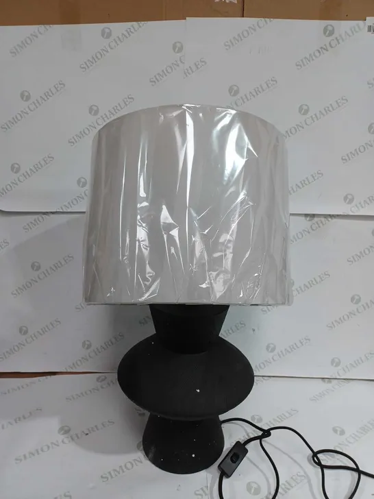 K BY KELLY HOPPEN TABLE LAMP WITH LINEN SHADE