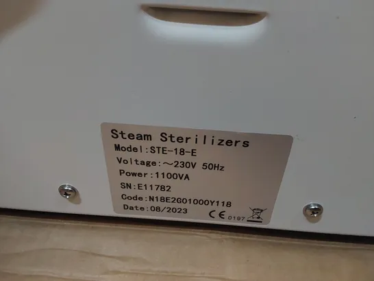 BRAND NEW BOXED TABLETOP AUTOCLAVE STERILIZER STE-18-E (1 BOX)