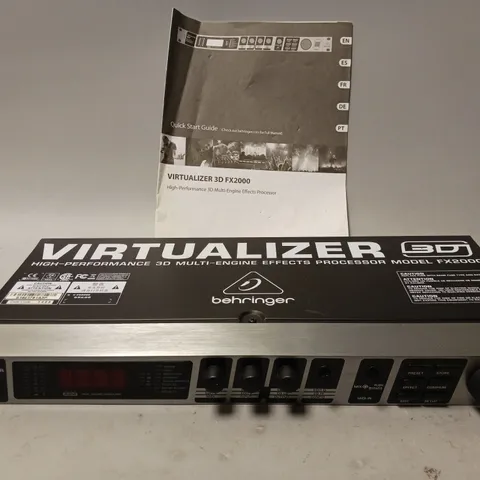 BEHRINGER VIRTUALIZER 3D FX2000
