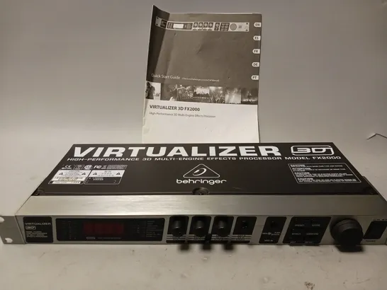 BEHRINGER VIRTUALIZER 3D FX2000