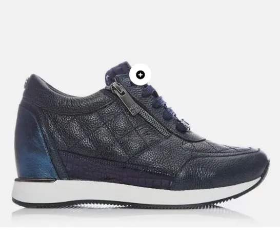 MODA IN PELLE BERKE TRAINERS NAVY SIZE 5