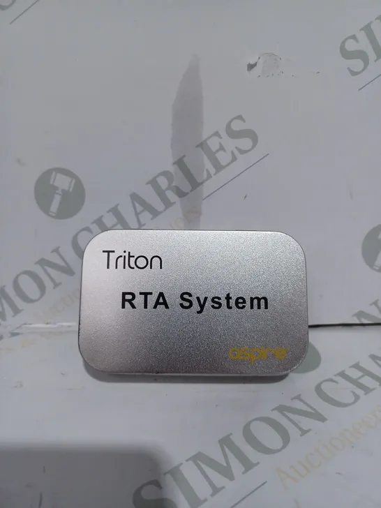 LOT TO CONTAIN APPROX. 20 X TRITON ASPIRE RTA SYSTEMS