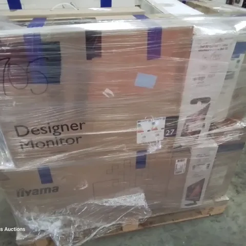 PALLET OF APPROXIMATELY 16 ASSORTED MONITORS TO INCLUDE 