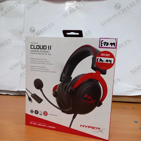 HYPERX CLOUD II GAMING HEADSET