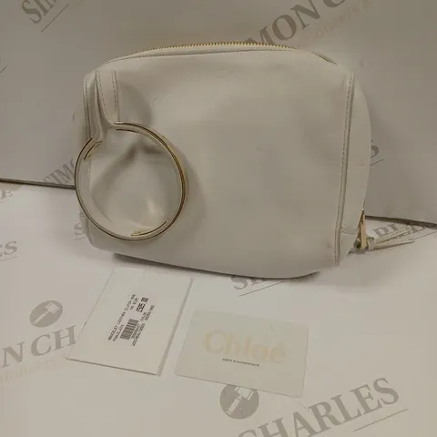 CHLOE BRACELET LEATHER CLUTCH BAG 