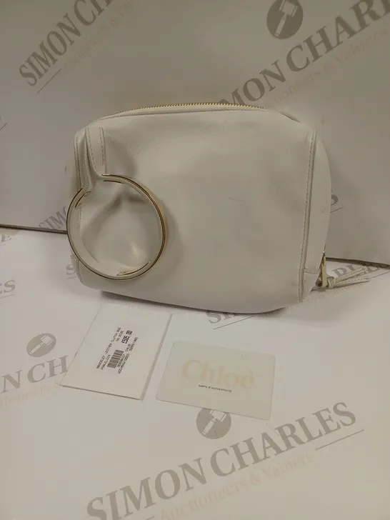 CHLOE BRACELET LEATHER CLUTCH BAG 