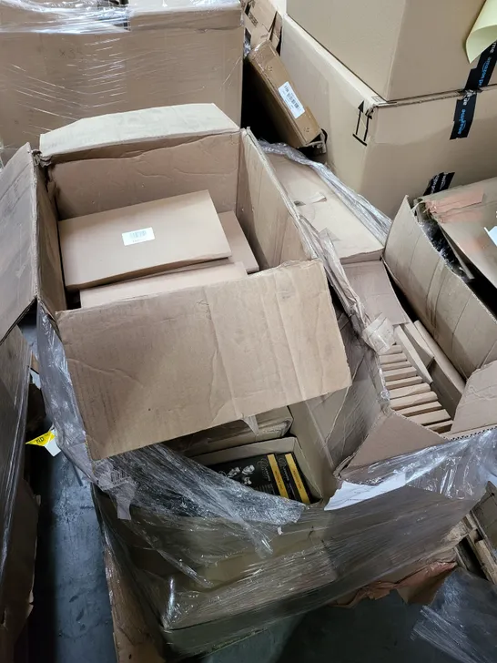 PALLET OF APPROXIMATELY 15 BOXES OF A SIGNIFICANT QUANTITY OF BRAND NEW MUSIC CDS/DVDS TO INCLUDE LEGENDS IN CONCERT, TEEN PARTY AND 60S ROMANCE