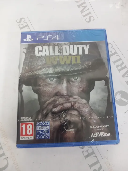 PLAYSTATION 4 CALL OF DUTY WWII