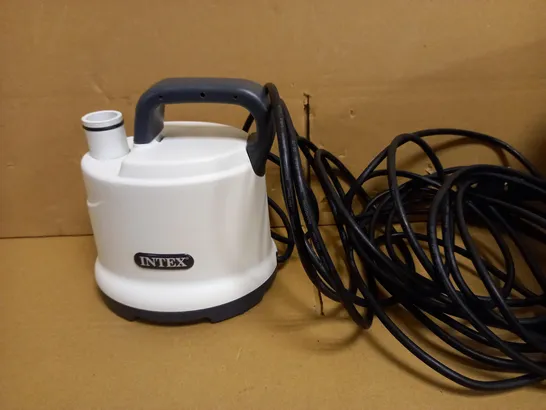 INTEX POOL DRAIN PUMP 