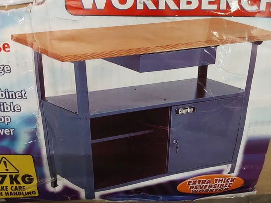 BOXED CLARKE HEAVY DUTY WORK BENCH 