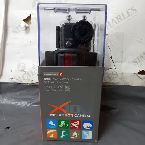 BOXED KAISER BAAS X100 WIFI ACTION CAMERA 