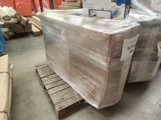 PALLET OF APPROXIMATELY 5 ASSORTED TVS INCLUDING TOSHIBA 43" 4K 43UK3163DB, TOSHIBA UF3D 50" 4K FIRE TV, TCL 55C729K QLED TV 55" TV 4K HDR, TOSHIBA UF3D 43" FIRE TV, T4TEC TT2416UH HD READY TV