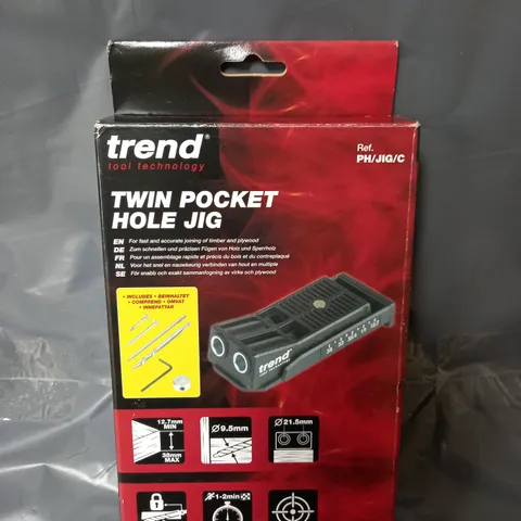 BOXED TREND TWIN POCKET HOLE JIG