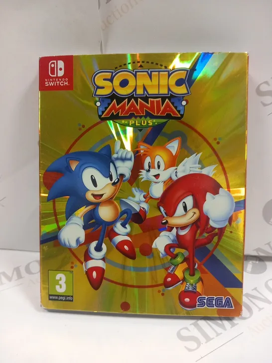 NINTENDO SWITCH SONIC MANIA PLUS