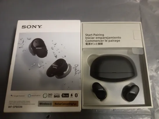 BOXED SONY WF-SP800N WIRELESS EARBUDS FOR IPHONE