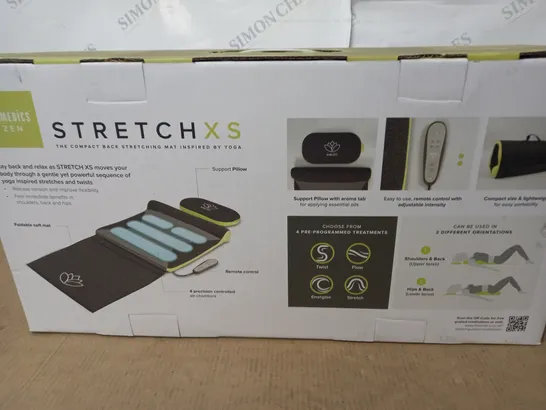 LOT OF 4 BOXED AS NEW HOMEDICS STRETCH XS BACK STRETCHING MATS