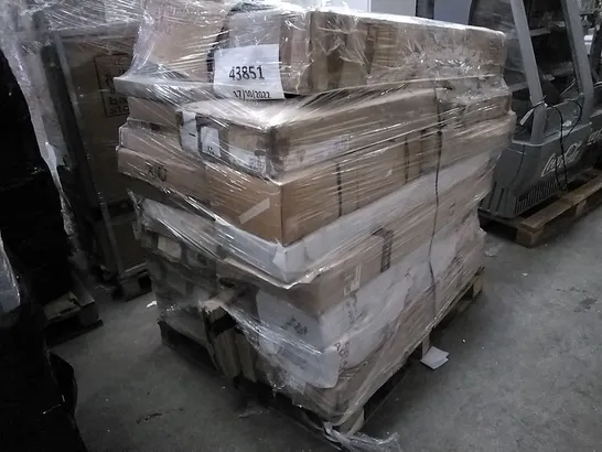 PALLET OF APPROXIMATELY 20 MIXED BATHSTORE STAINLESS STEEL MIRROR CABINETS