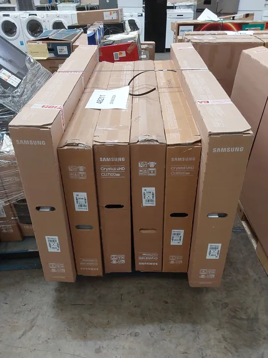 PALLET TO CONTAIN APPROX 6 ASSORTED TVS - MODELS, SIZES AND CONDITIONS MAY VARY 