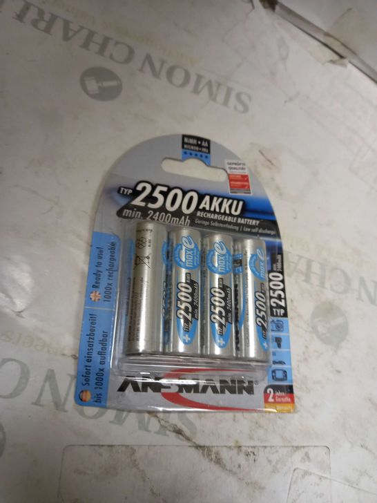 ANSMANN MAXE+ RECHARGABLE AA BATTERIES 