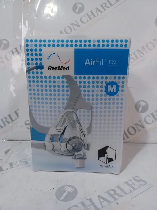 BOXED RESMED AIRFIT F20 MASK SIZE M