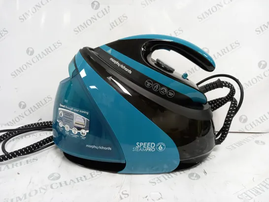 BOXED MORPHY RICHARDS 332101 AUTO CLEAN SPEED STEAM PRO 7 BAR STEAM GENERATOR IRON