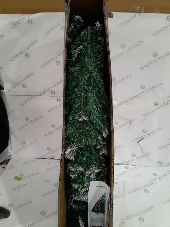 BOXED SNOW EFFECT CHRISTMAS TREE