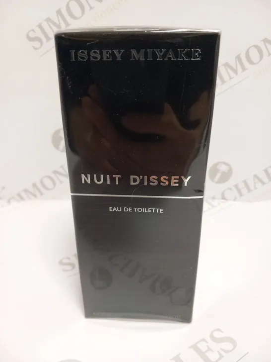 BOXED AND SEALED ISSEY MIYAKE NUIT D'ISSEY EAU DE TOILETTE 75ML