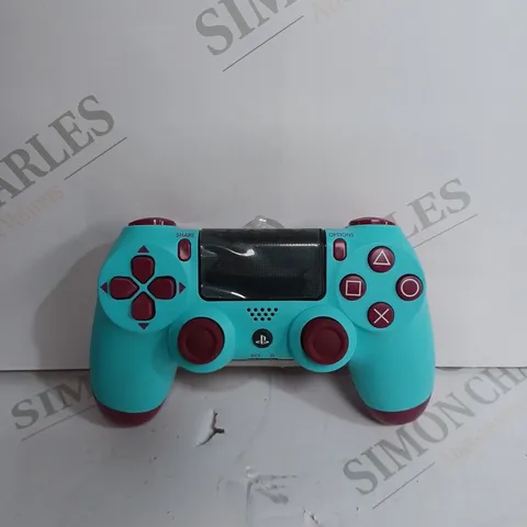 SONY PLAYSTATION 4 CONTROLLER IN BLUE & MAROON