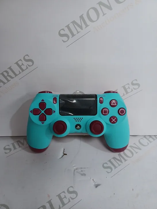 SONY PLAYSTATION 4 CONTROLLER IN BLUE & MAROON