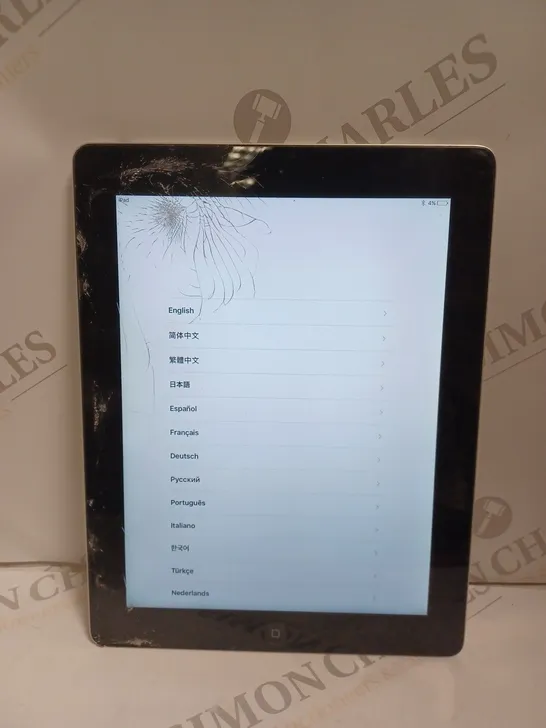 APPLE IPAD A1458 (4TH GEN) TABLET SLIVER