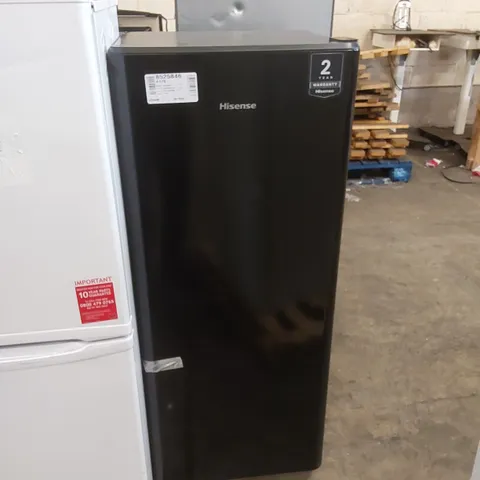 HISENSE RR220D4BBE 52CM FREESTANDING RETRO FRIDGE BLACK - UNPROCESSED RAW RETURN