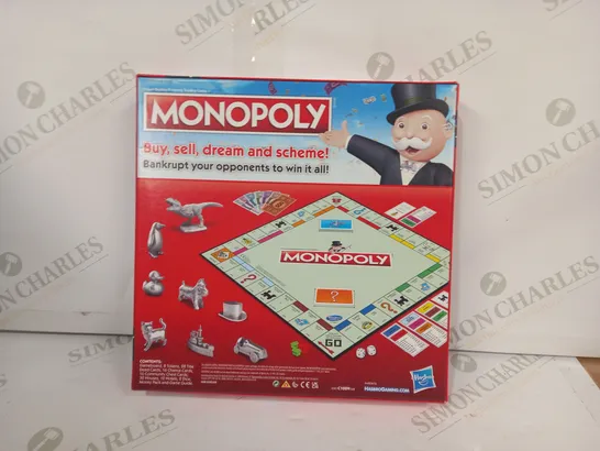 HASBRO GAMING MONOPOLY BOARD GAME