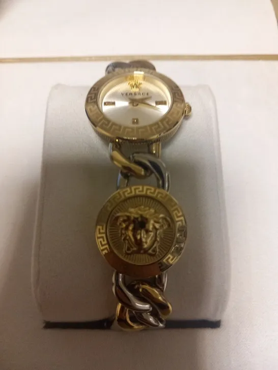 BOXED VERSACE STUD ICON LADIES WRIST WATCH