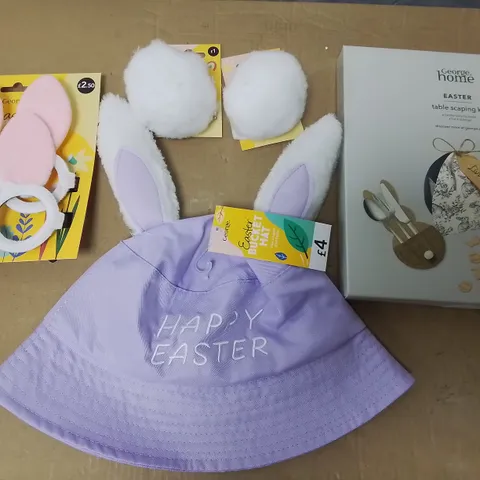 LARGE QUANTITY OF ASSORTED BRAND NEW EASTER THEMED SEASONAL ITEMS