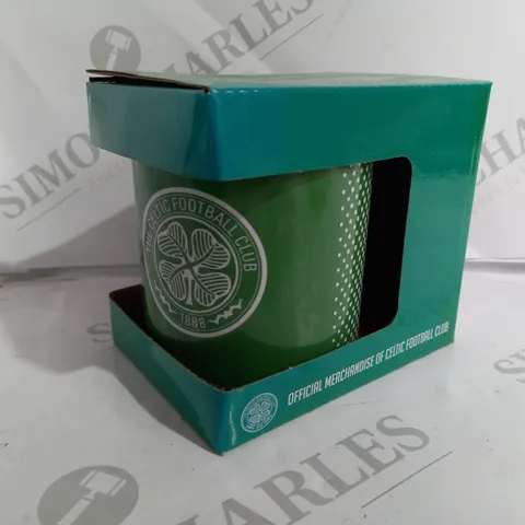 12 BOXED OFFICIALLY LICENSED CELTIC CREST MUGS