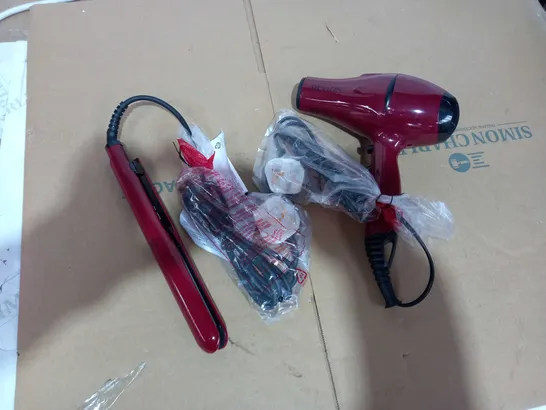 REVLON FRIZZ CONTROL HAIR DRYER AND STYLER SET