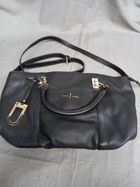 JASPER J CONRAN BLACK HAND BAG 