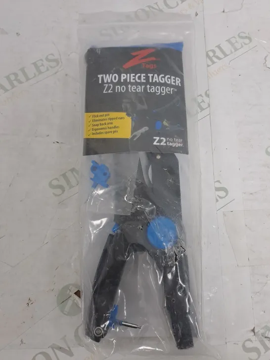 ZTAGS TWO PIECE TAGGER Z2 NO TEAR TAGGER